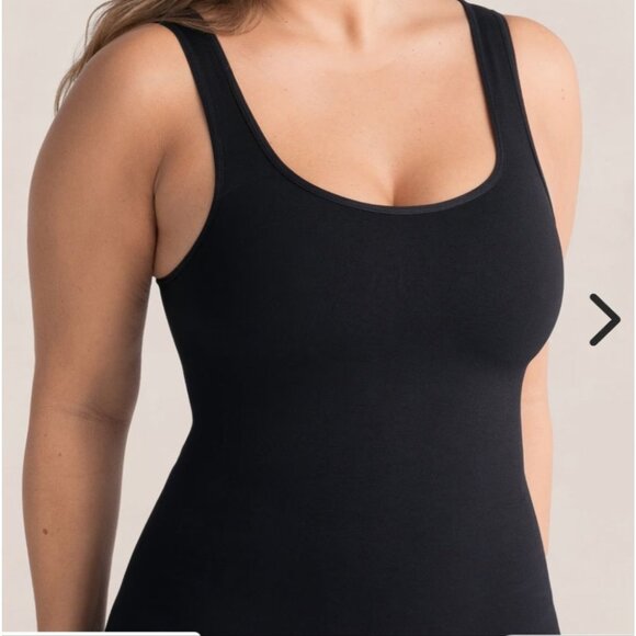 Shapermint Black Shape Wear Essentials All Day Every Day Tank Cami - L NWT - Picture 1 of 5